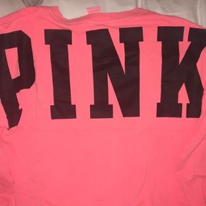 Size Small neon coral shirt GUC